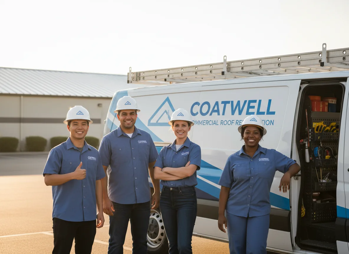 Commercial roof coating company in Ogden, AR